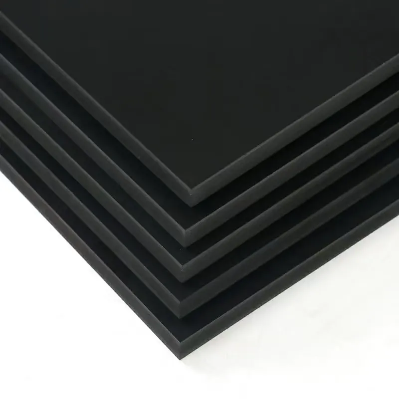 Schwarz 12mm Bleifreies PVC -Schaumblech