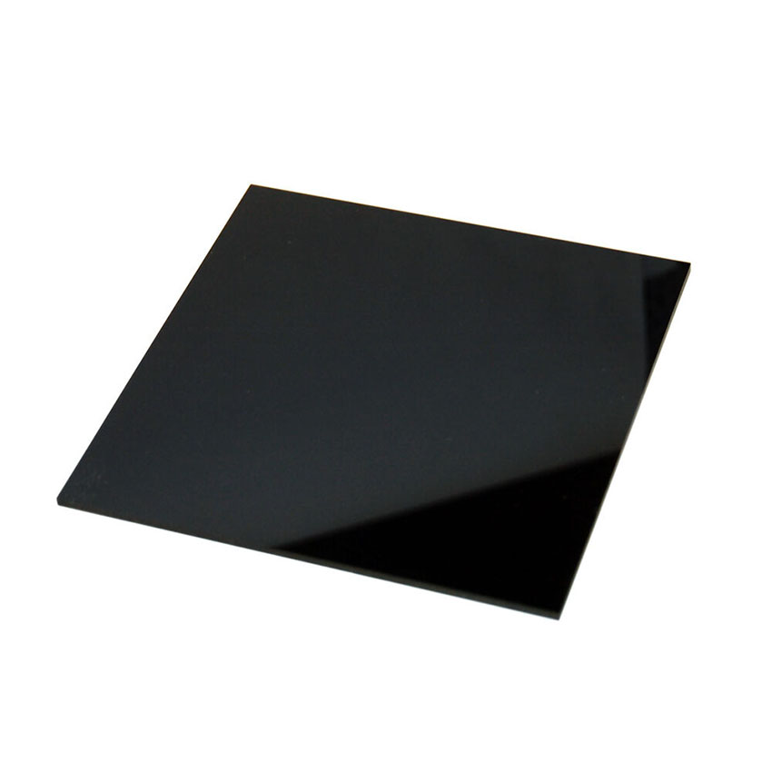 Schwarze Farbe extrudierte Acrylplatte